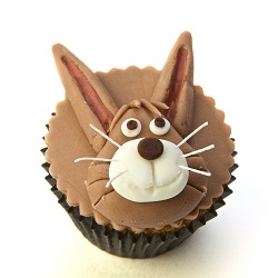 Rabbit cupcake