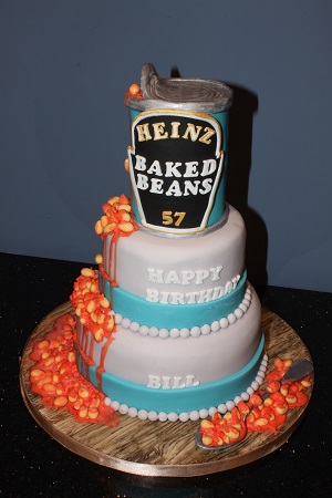 Baked Beans Cake