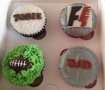Formula-1 cupcakes
