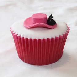Pink Hat cupcake