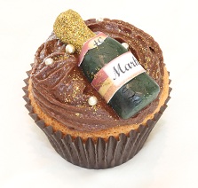 Customised 40th birthday cupcake