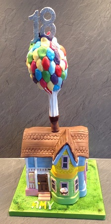 Up movie themed cake
