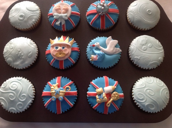 New Royal Baby cupcakes for Prince George