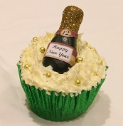 Champagne cupcake