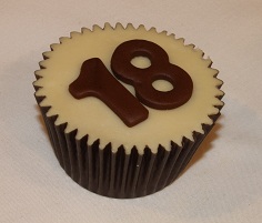 18th birthday cupcake