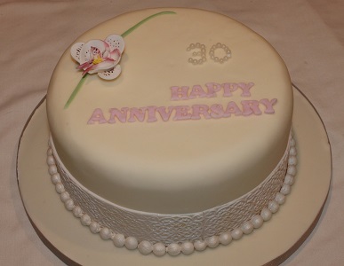 30th Anniversary cake